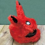 "Red Funny Face Full Helmet Cover | Motorcycle Helmet Cover - Made in Bangladesh"