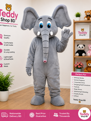 premium elephant mascot costume | teddy shop bd bangladesh